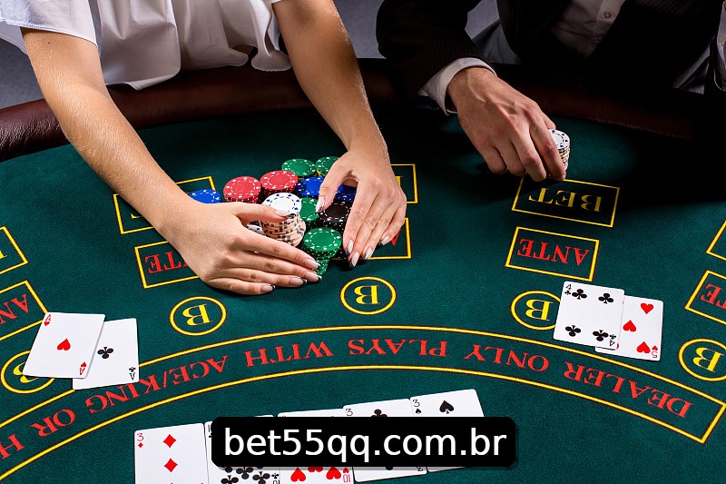 Mesa de Blackjack 55qq
